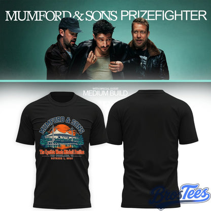 Mumford And Sons Prizefighter Tour 2026 2D Shirt
