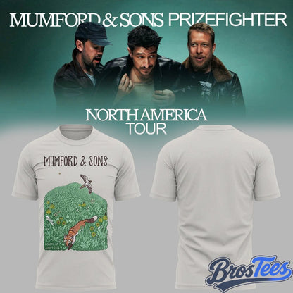 Mumford And Sons Prizefighter Tour 2026 2D Shirt