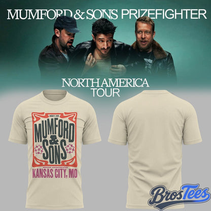 Mumford And Sons Prizefighter Tour 2026 in Madison Square Garden, NY T-Shirt