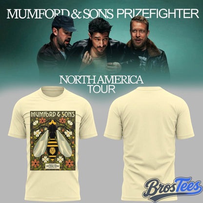 Mumford And Sons Prizefighter Tour 2026 in Madison Square Garden, NY T-Shirt