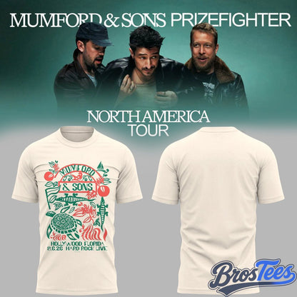 Mumford And Sons Prizefighter Tour 2026 in Madison Square Garden, NY T-Shirt
