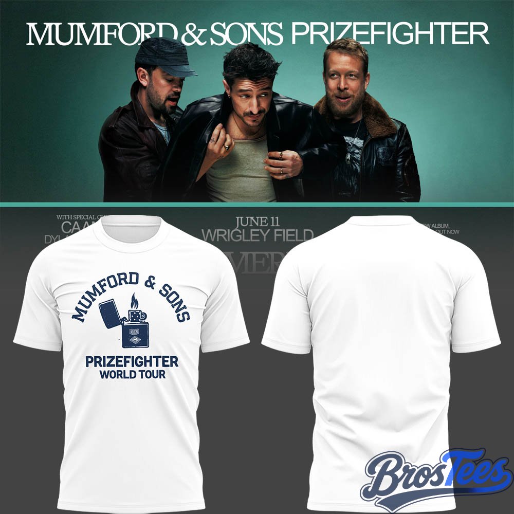 Mumford And Sons Prizefighter Tour 2026 in Madison Square Garden, NY T-Shirt