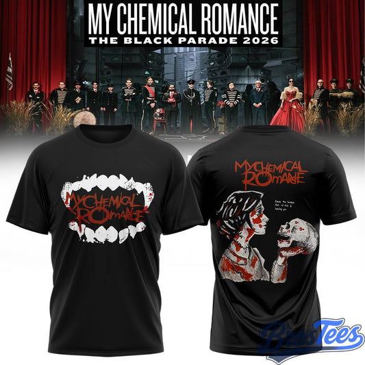 My Chemical Romance Long Live The Black Parade Tour 2026 Special Tee