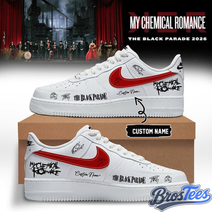 My Chemical Romance Long Live The Black Parade Tour US 2026 Custom AF1 Shoes