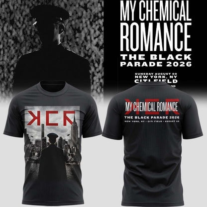 My Chemical Romance The Black Parade 2026 Tour – Citi Field New York T-Shirt