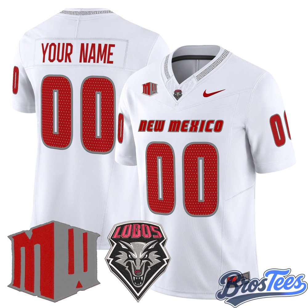 New Mexico Lobos 2026 Custom Jersey