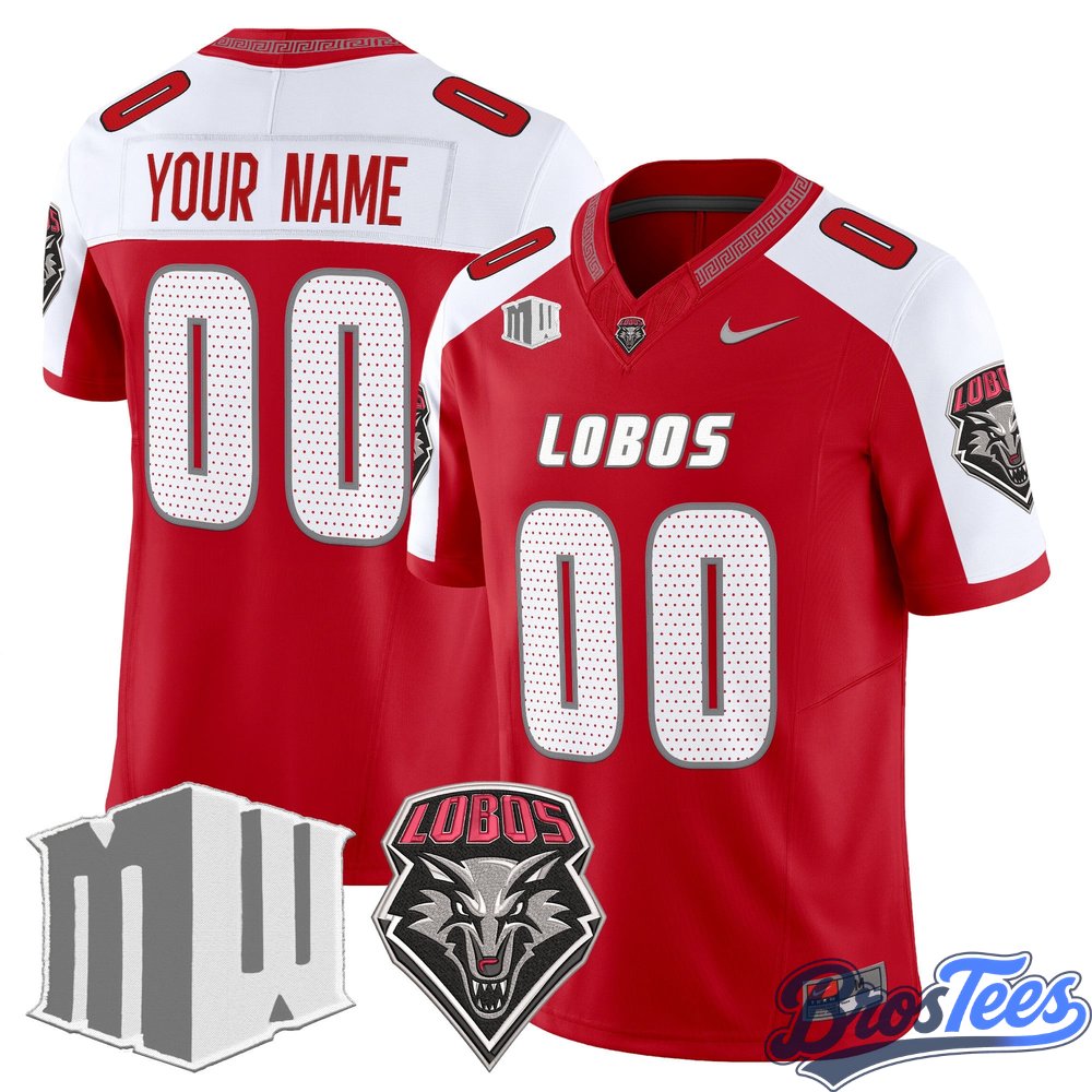 New Mexico Lobos 2026 Custom Jersey
