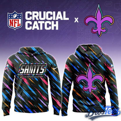 New Orleans Saints 2026 Crucial Catch Limited Hoodie