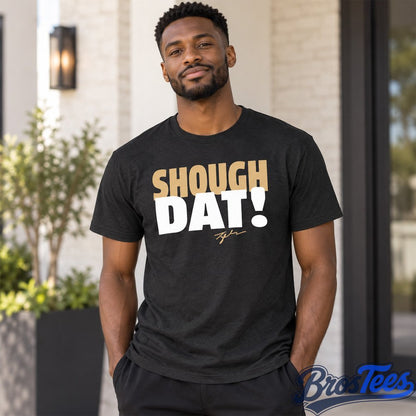 New Orleans Saints Tyler Shough Dat Graphic T-Shirt