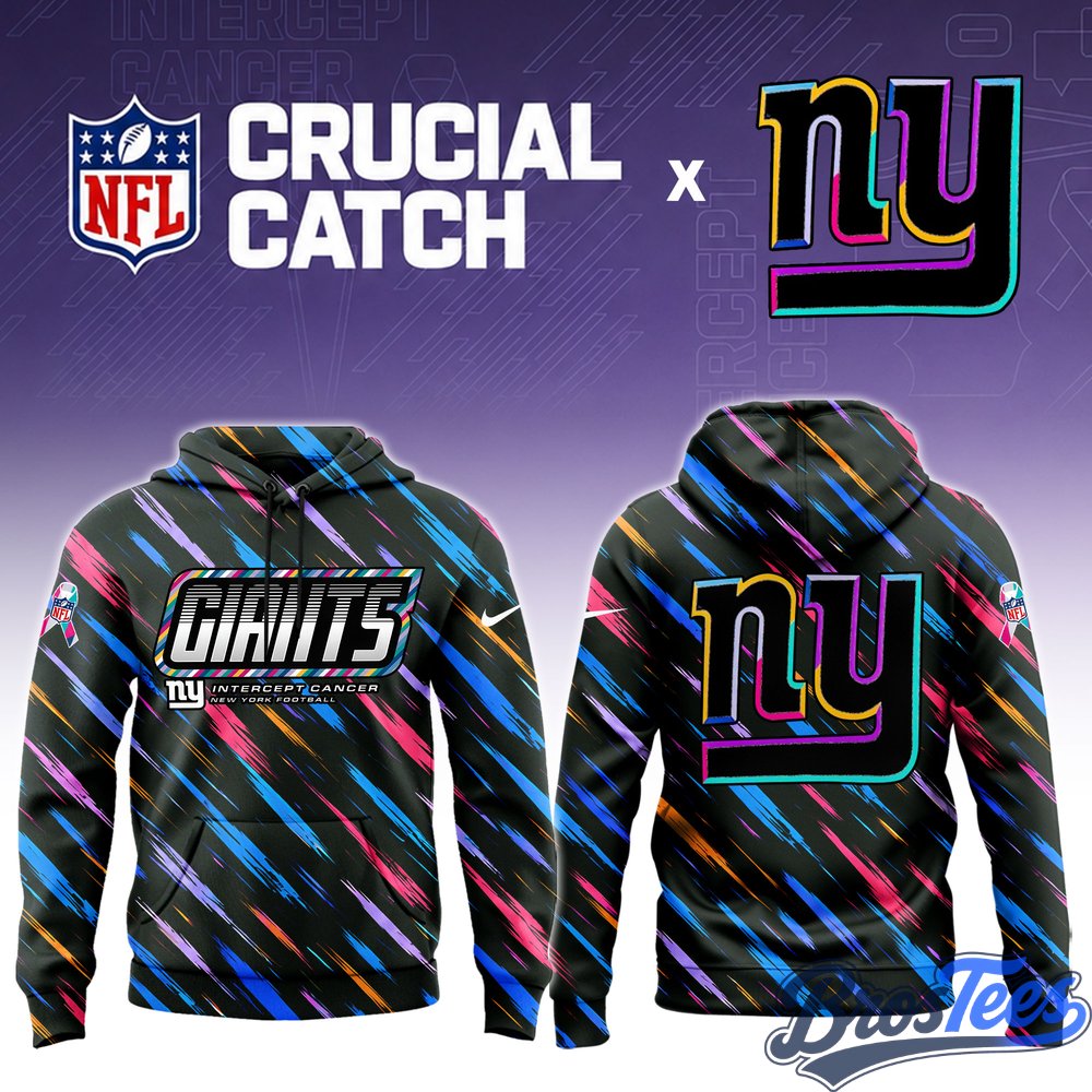 New York Giants 2026 Crucial Catch Limited Hoodie