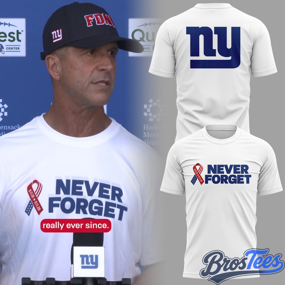 New York Giants Never Forget T-Shirt