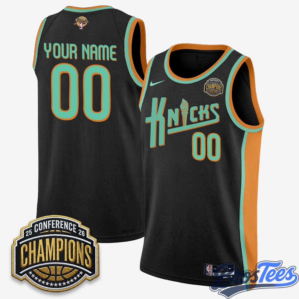 New York Knicks 2026 Eastern Conference Champions Special Edition Custom Jersey