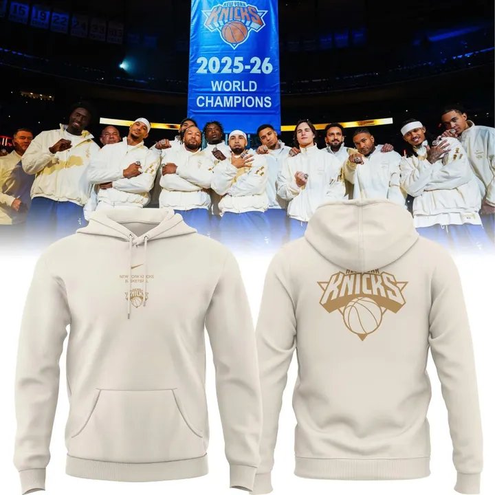 New York Knicks The Champs 2025-2026 Special Hoodie