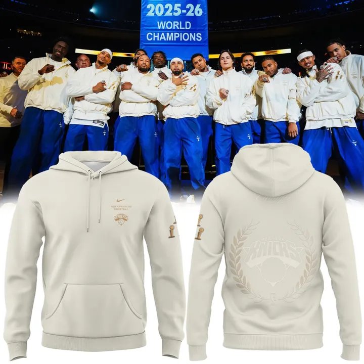 New York Knicks The Champs 2025-2026 Special Hoodie