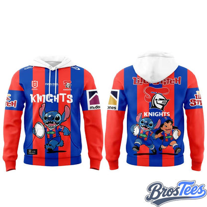Newcastle Knights 2026 Lilo & Stitch Hoodie