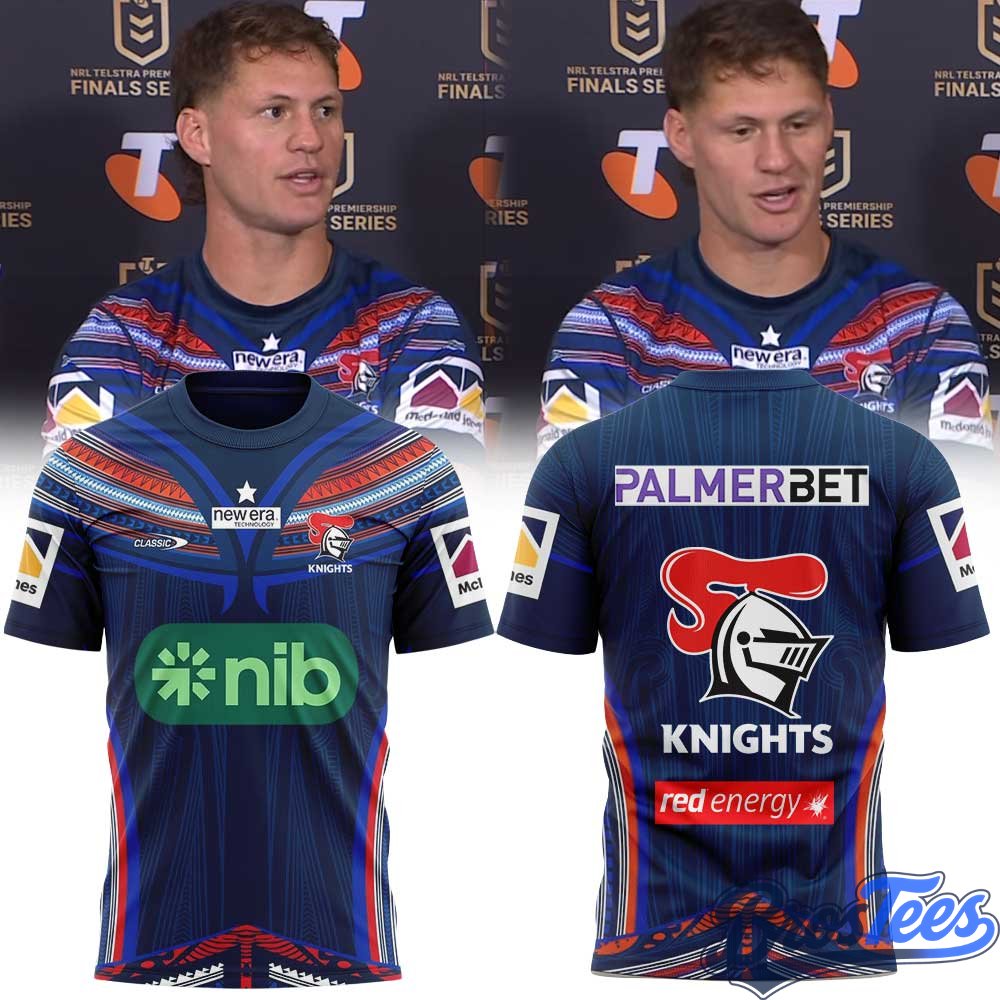 Newcastle Knights 2026 Pro Warm Up Tee