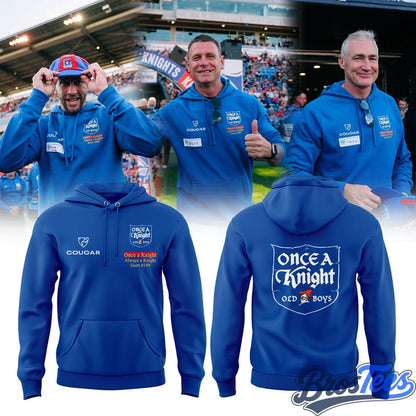 Newcastle Knights Once A Knight, Always A Knight Hoodie