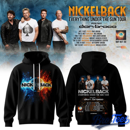 Nickelback Everything Under The Sun Tour Hoodie