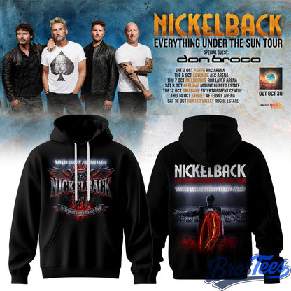 Nickelback Everything Under The Sun Tour Hoodie