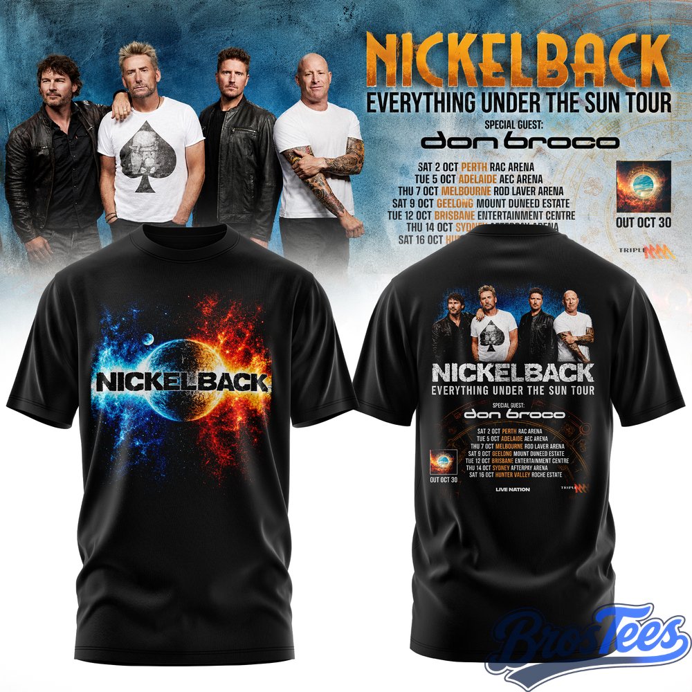 Nickelback Everything Under The Sun Tour Tee