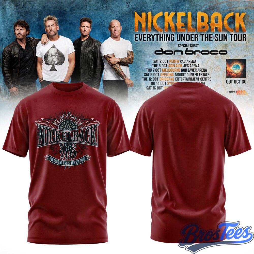 Nickelback Everything Under The Sun Tour Tee