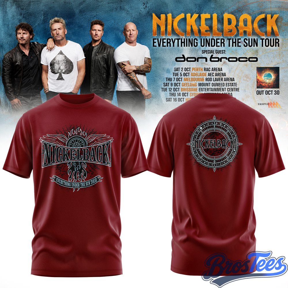 Nickelback Everything Under The Sun Tour Tee
