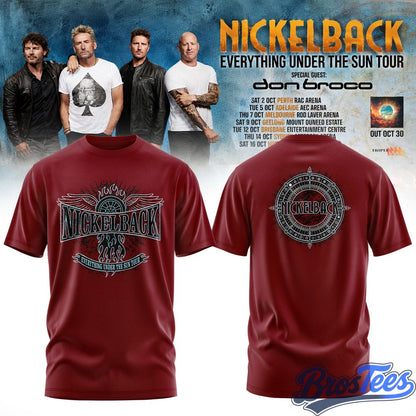 Nickelback Everything Under The Sun Tour Tee