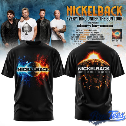 Nickelback Everything Under The Sun Tour Tee