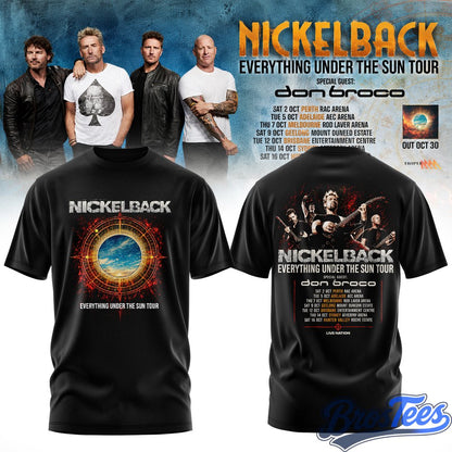 Nickelback Everything Under The Sun Tour Tee