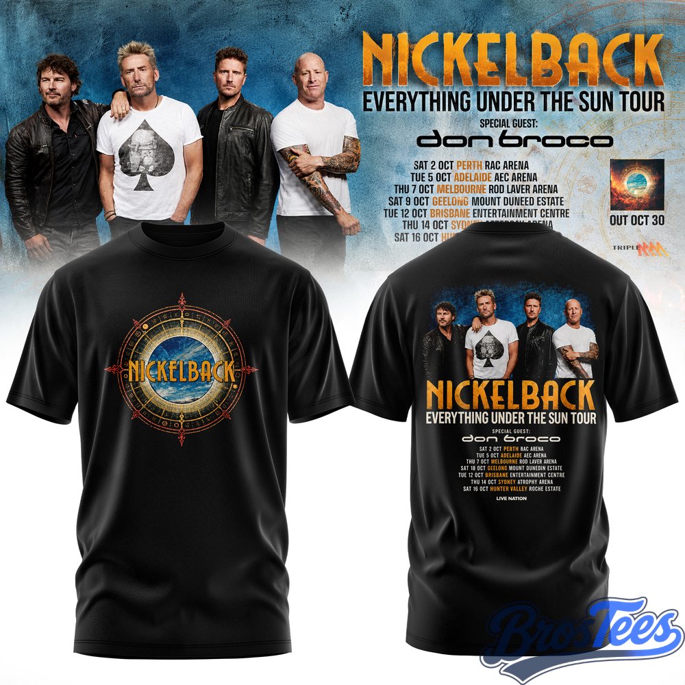 Nickelback Everything Under The Sun Tour Tee