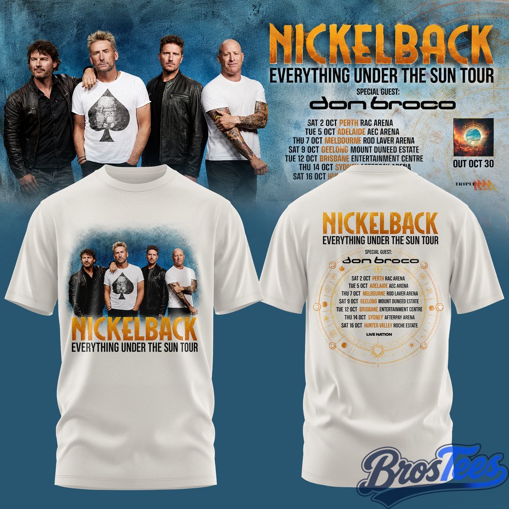 Nickelback Everything Under The Sun Tour Tee