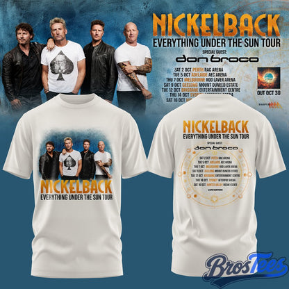Nickelback Everything Under The Sun Tour Tee