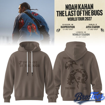 Noah Kahan The Last of The Bugs World Tour 2027 Premium Hoodie