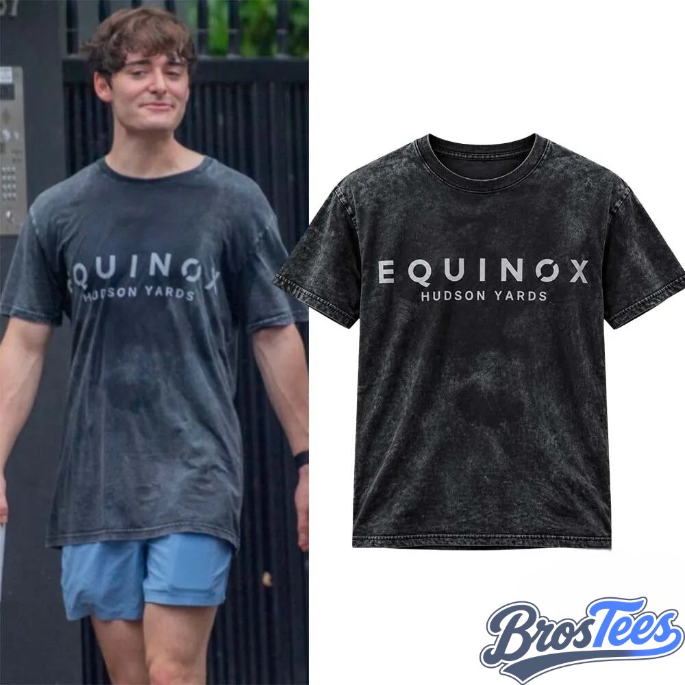 Noah Schnapp Equinox Hudson Yards Shirt