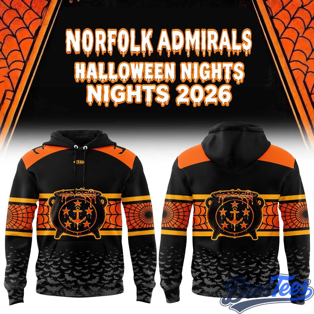 Norfolk Admirals Halloween Night 2026 Hoodie