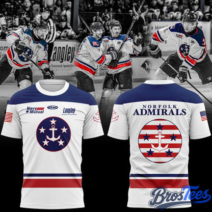 Norfolk Admirals Our Military Appreciation Shirt