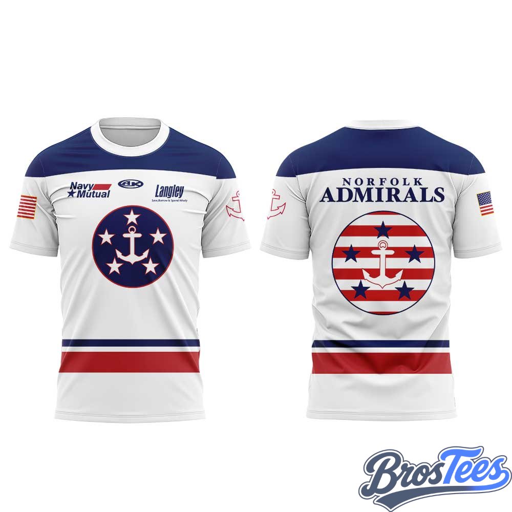 Norfolk Admirals Our Military Appreciation Shirt