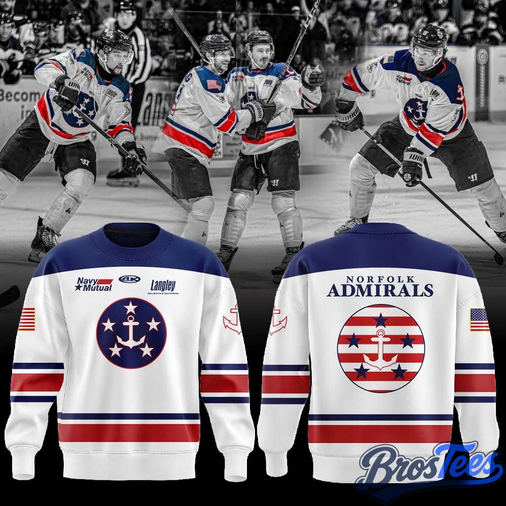 Norfolk Admirals Our Military Appreciation Sweatshirt