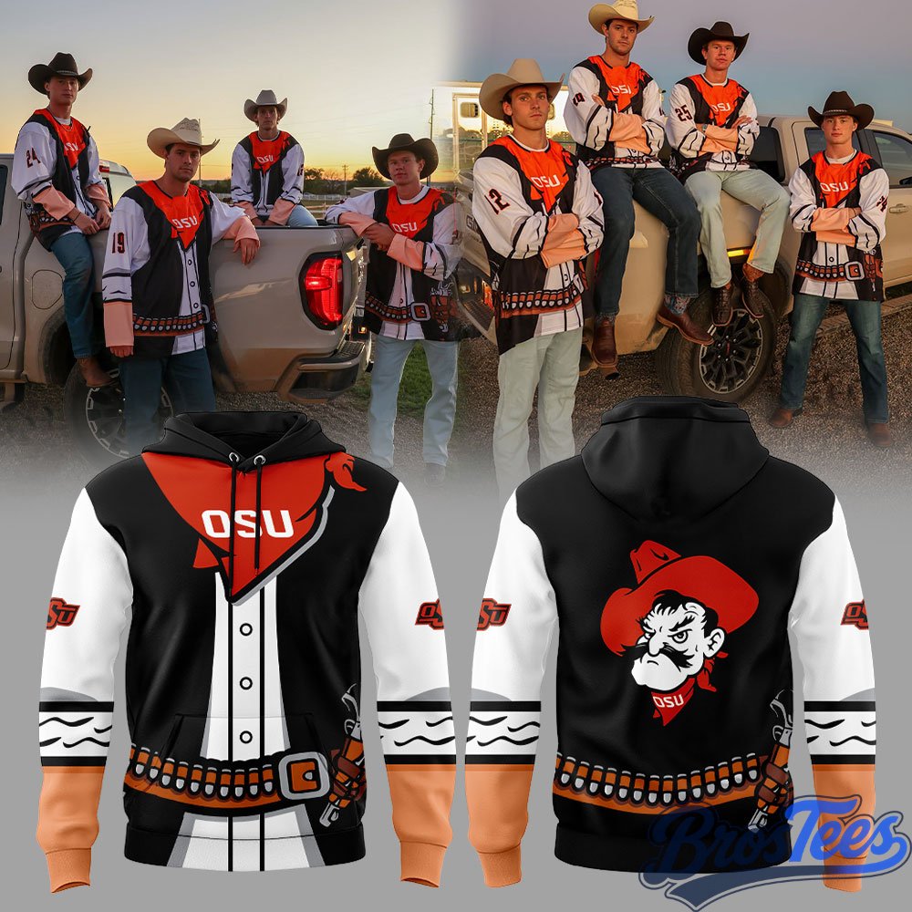 OSU Cowboy Hockey Western Night Hoodie