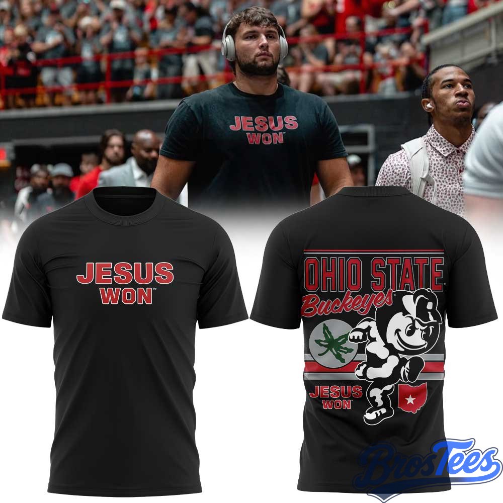 Ohio State Buckeyes Jesus Won Exclusive Edition Shirt