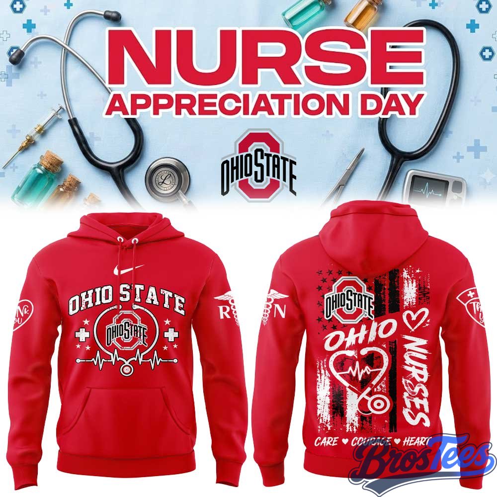 Ohio State Buckeyes Nurse Appreciation 2026 Hoodie