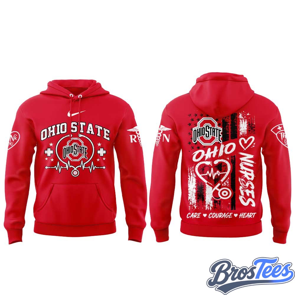 Ohio State Buckeyes Nurse Appreciation 2026 Hoodie