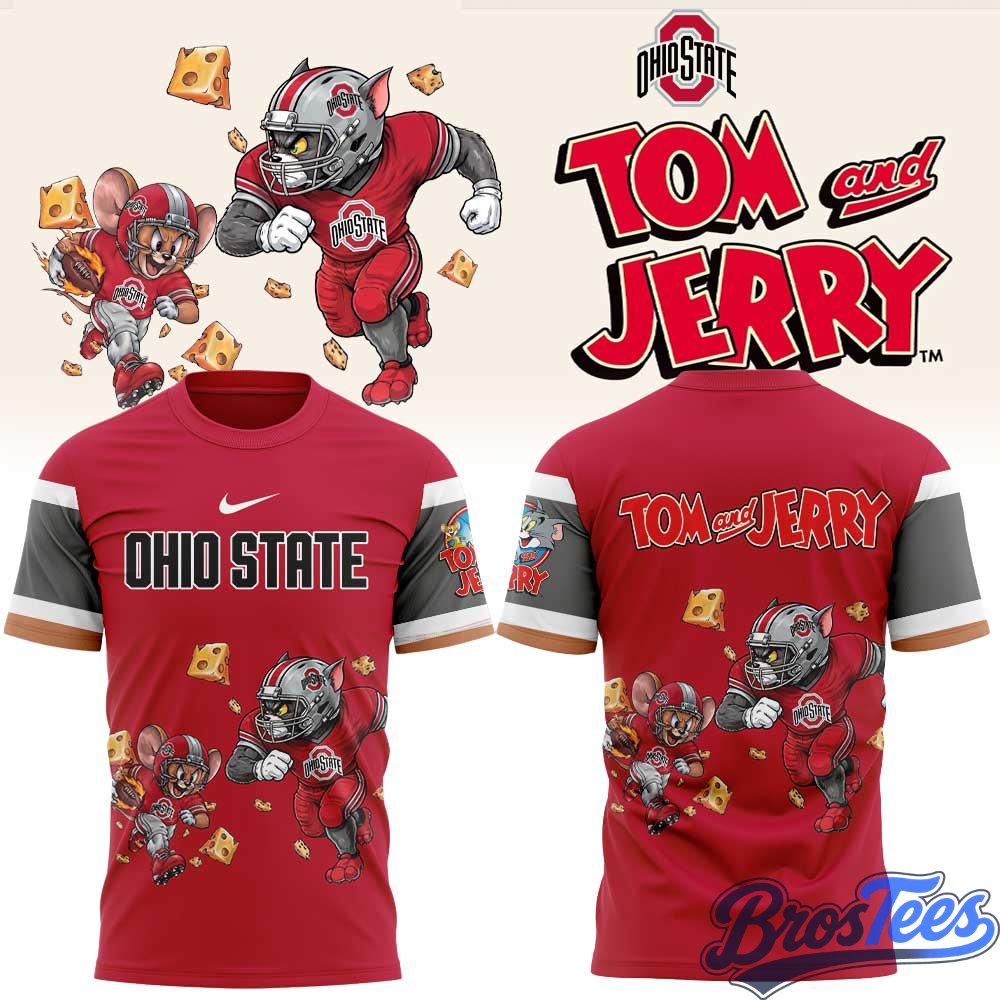 Ohio State Buckeyes Tom and Jerry Limited Shirt