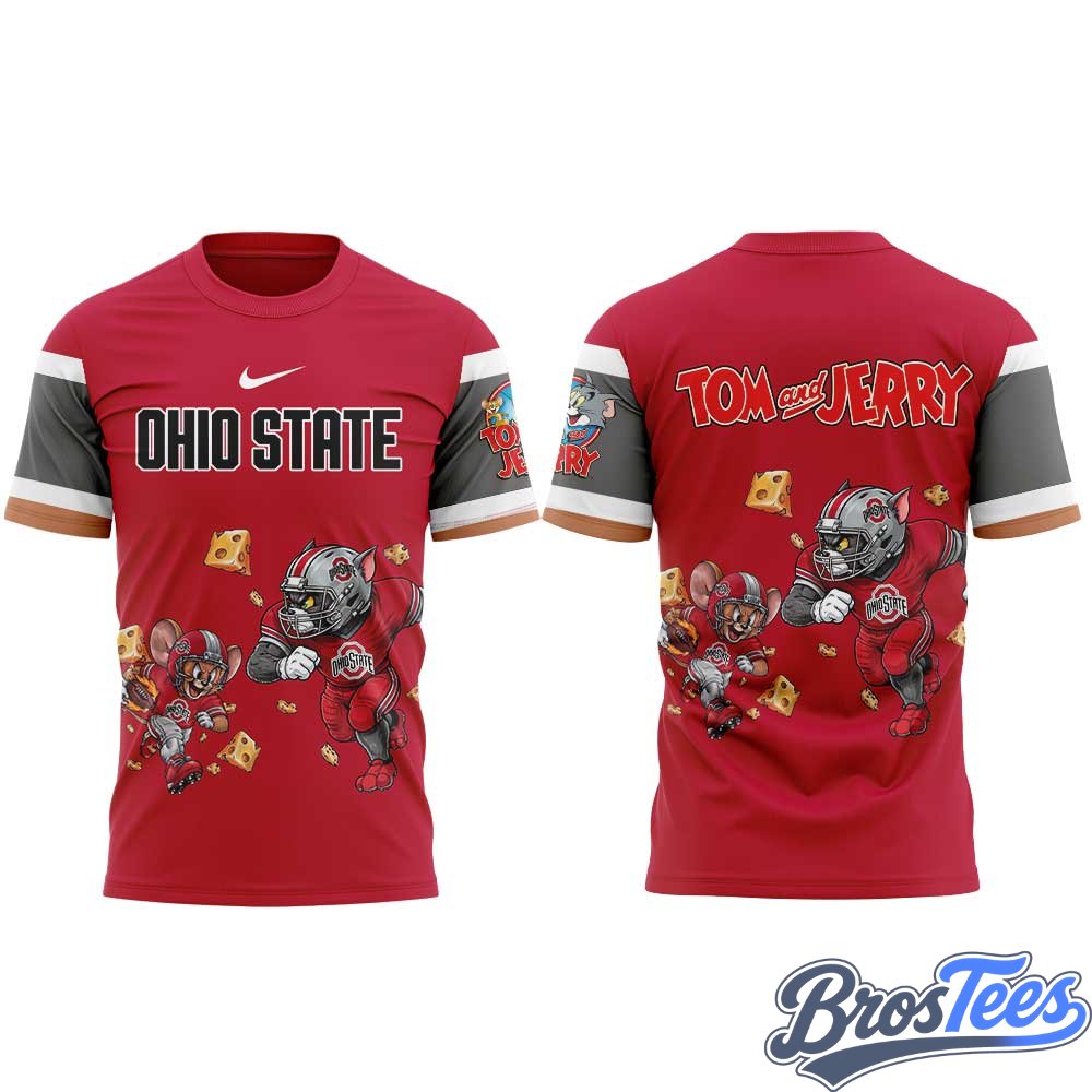 Ohio State Buckeyes Tom and Jerry Limited Shirt