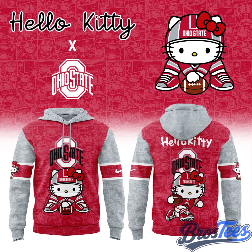 Ohio State Buckeyes x Hello Kitty 2026 Limited Edition Hoodie