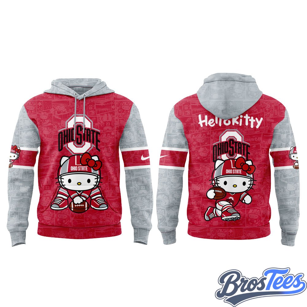 Ohio State Buckeyes x Hello Kitty 2026 Limited Edition Hoodie