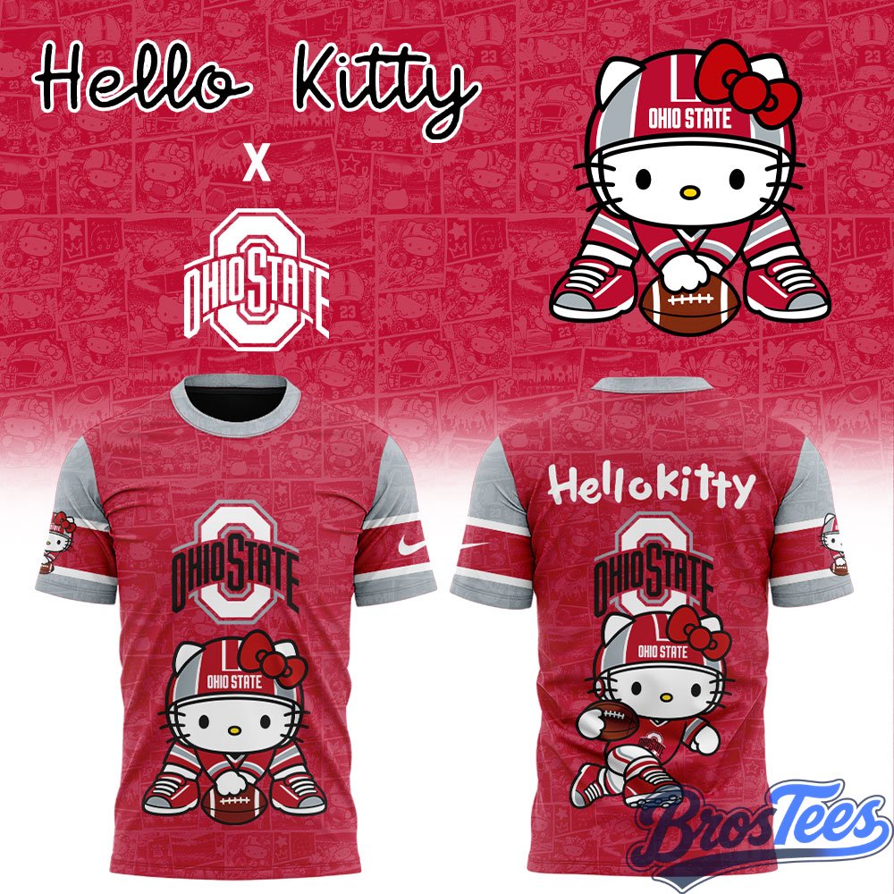 Ohio State Buckeyes x Hello Kitty 2026 Limited Edition Shirt