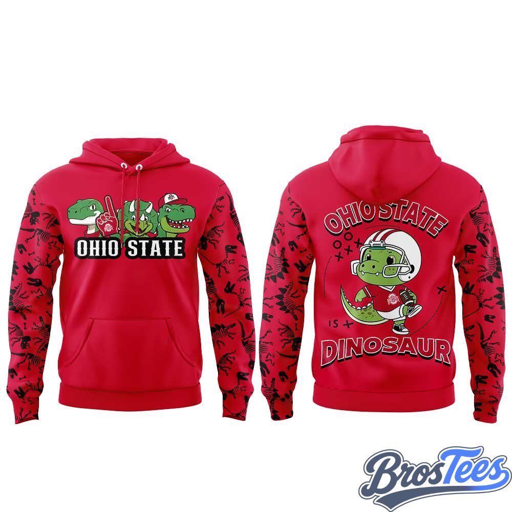 Ohio State Buckeyes x The Amazing Dinosaur 2026 Hoodie