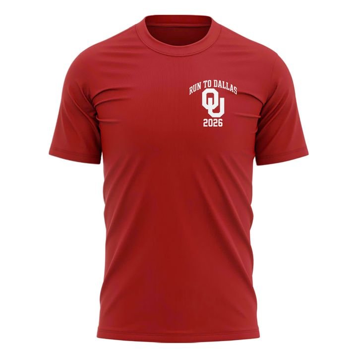 Oklahoma Sooners 2026 Run to Dallas Tee