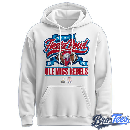 Ole Miss Rebels Fiesta Bowl Champions 2026 Hoodie